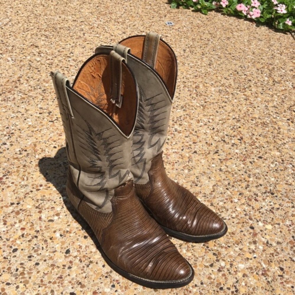 Nocona Lizard Cowboy boots Size 10.5